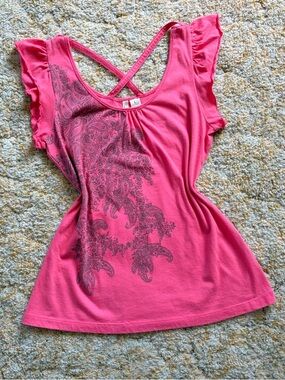Pink Girly Tank Top